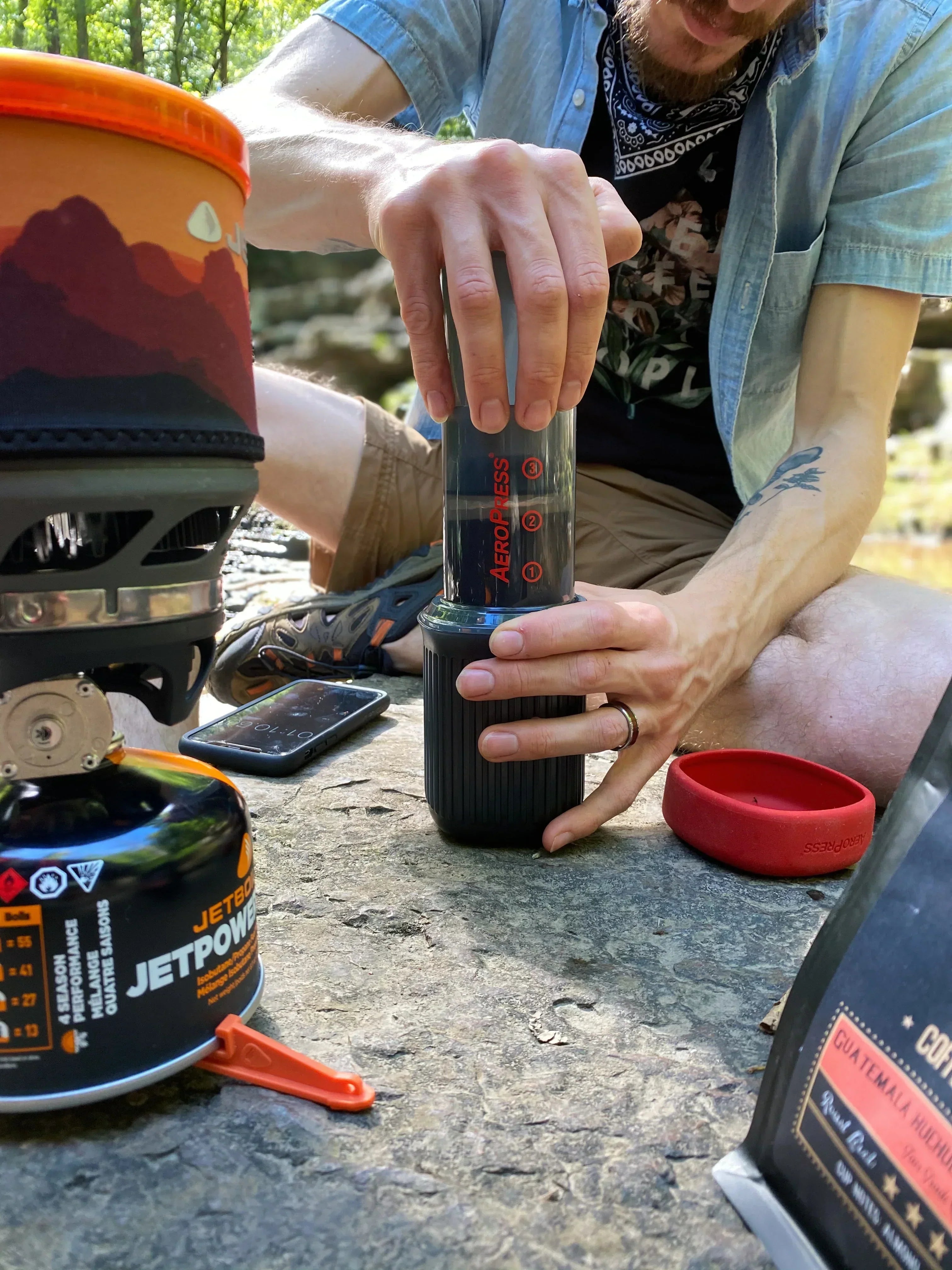 In the Field: Brewing with the AeroPress Go